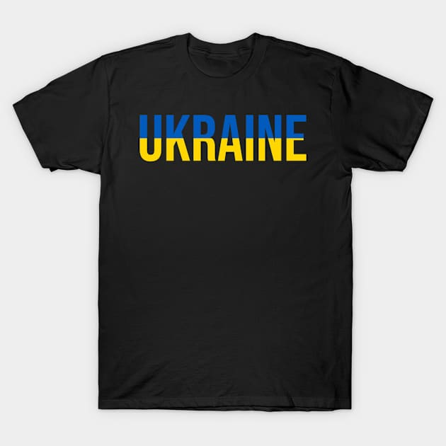 Ukraine T-Shirt by BK55